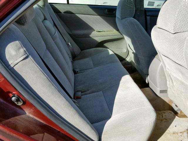 4T1BE32K94U364308 - 2004 TOYOTA CAMRY LE 勃艮第红 照片 6