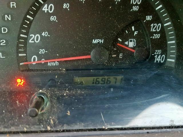 4T1BE32K94U364308 - 2004 TOYOTA CAMRY LE 勃艮第红 照片 8