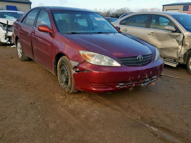 4T1BE32K94U364308 - 2004 TOYOTA CAMRY LE 勃艮第红 照片 9