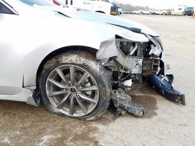 1N4AL3AP7JC474557 - 2018 NISSAN ALTIMA 2.5 SILVER photo 9