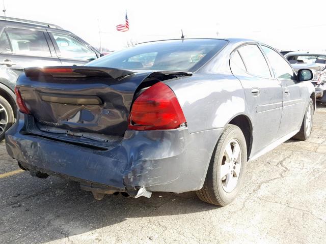 2G2WP552581194204 - 2008 PONTIAC GRAND PRIX GRAY photo 4