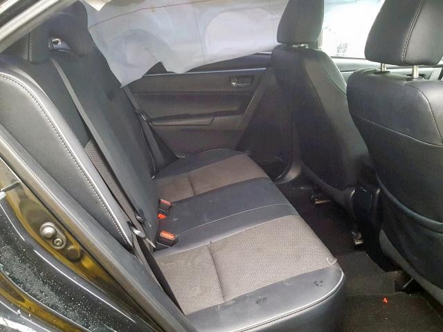 2T1BURHE3EC131549 - 2014 TOYOTA COROLLA L BLACK photo 6