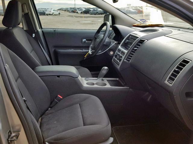 2FMDK38C88BA67589 - 2008 FORD EDGE SEL GRAY photo 5