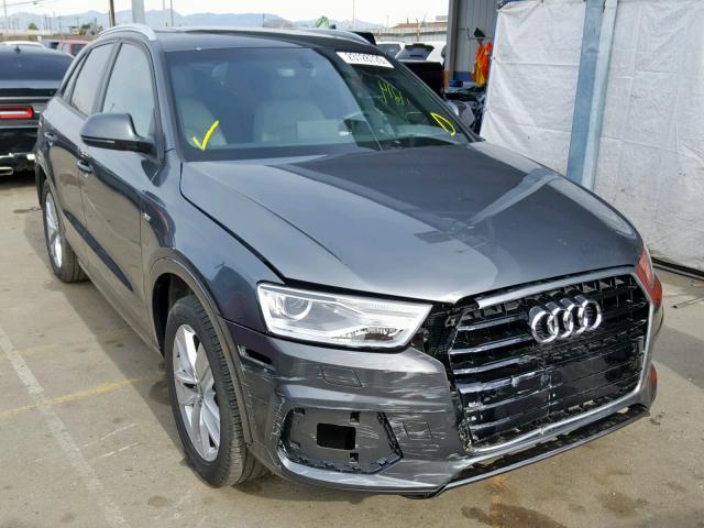 WA1BCCFS6JR011599 - 2018 AUDI Q3 PREMIUM GRAY photo 1