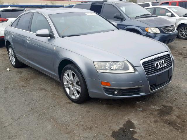 WAUAH74F27N027960 - 2007 AUDI A6 3.2 GRAY photo 1