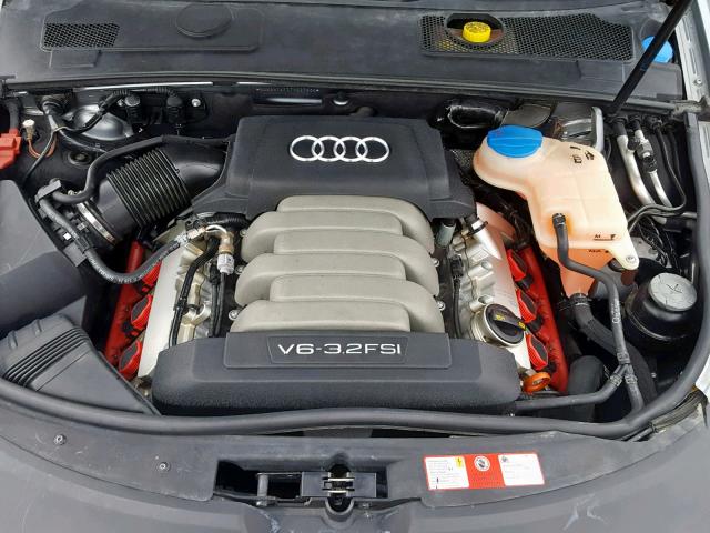 WAUAH74F27N027960 - 2007 AUDI A6 3.2 GRAY photo 7