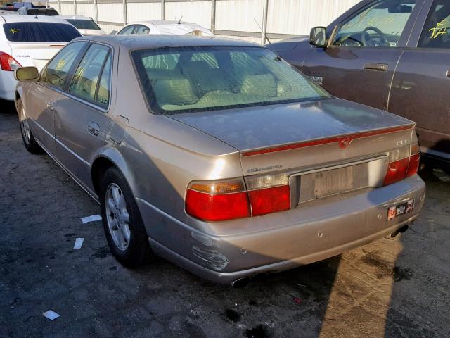 1G6KS54Y32U283685 - 2002 CADILLAC SEVILLE SL GOLD photo 3