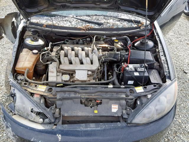 1ZWFT61L2X5762765 - 1999 MERCURY COUGAR V6 BLACK photo 7