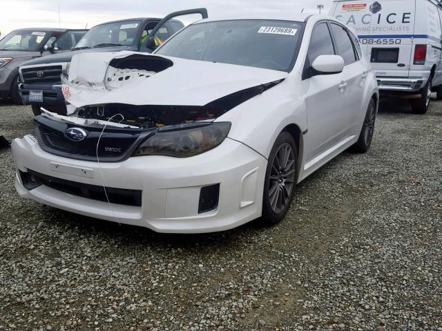 JF1GR7E69DG208505 - 2013 SUBARU IMPREZA WR WHITE photo 2