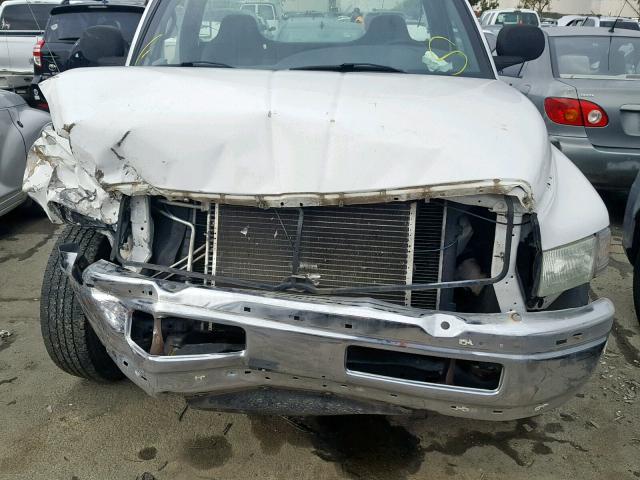 3B6KC26Z52M308464 - 2002 DODGE RAM 2500 WHITE photo 7