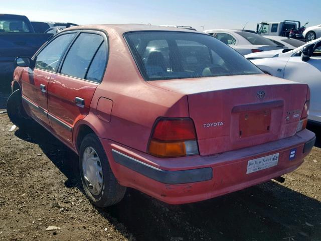 JT2EL56E1S7031192 - 1995 TOYOTA TERCEL DX RED photo 3