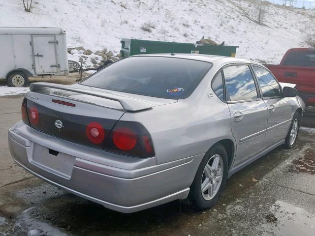 2G1WF52E859376028 - 2005 CHEVROLET IMPALA Gümüş foto 4