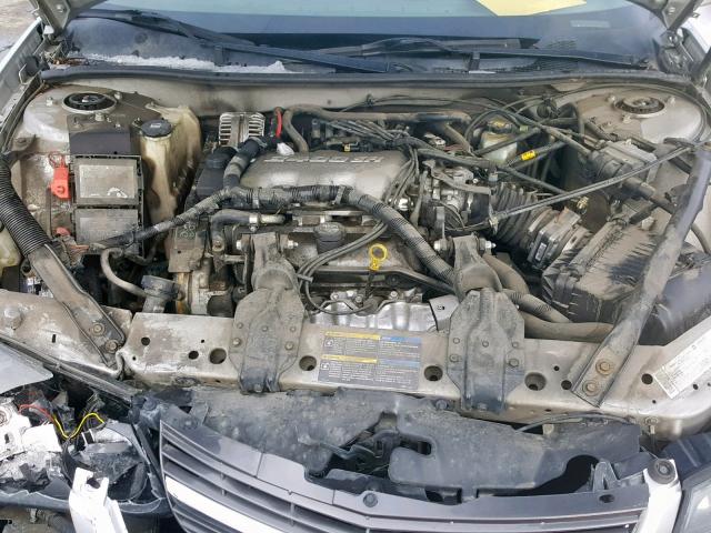 2G1WF52E859376028 - 2005 CHEVROLET IMPALA Gümüş foto 7