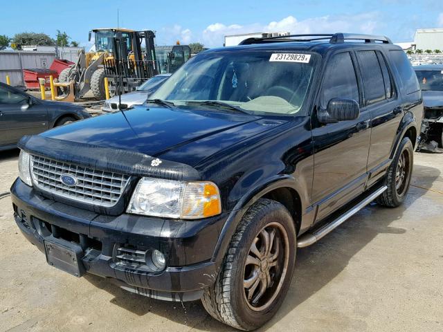 1FMDU65K55UA83715 - 2005 FORD EXPLORER L BLACK photo 2