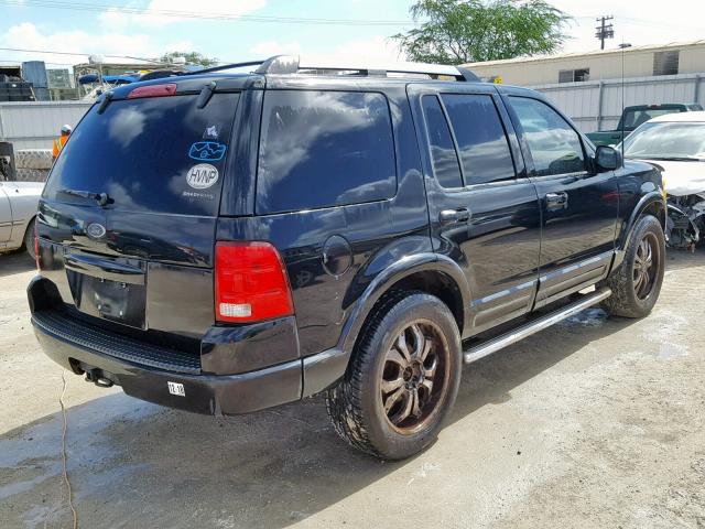 1FMDU65K55UA83715 - 2005 FORD EXPLORER L BLACK photo 4