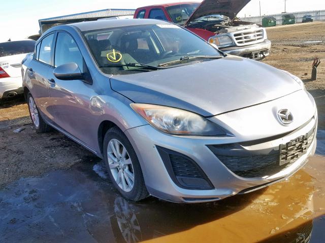 JM1BL1UG0B1369614 - 2011 MAZDA 3 I GRAY photo 1