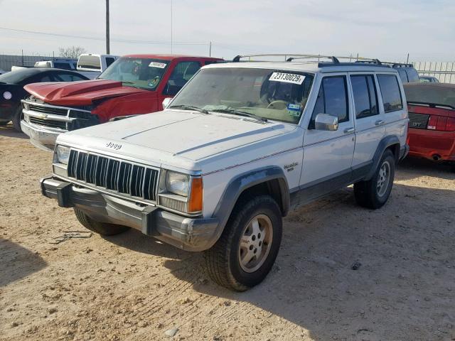 1J4FT58S3NL253754 - 1992 JEEP CHEROKEE L WHITE photo 2