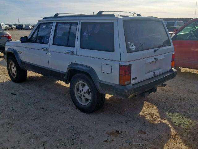 1J4FT58S3NL253754 - 1992 JEEP CHEROKEE L WHITE photo 3