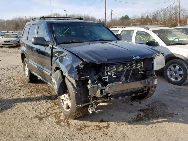 1J8GR48K77C597344 - 2007 JEEP GRAND CHER BLACK photo 1