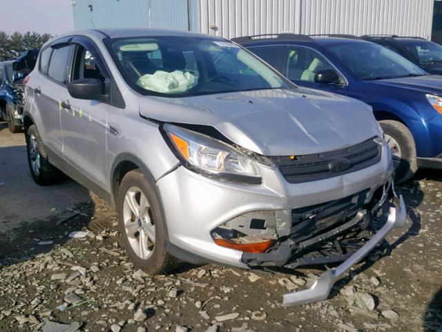 1FMCU0F74EUE19051 - 2014 FORD ESCAPE S SILVER photo 1