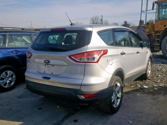 1FMCU0F74EUE19051 - 2014 FORD ESCAPE S SILVER photo 4