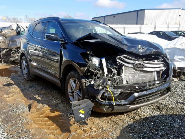 5NMZU3LB0JH064888 - 2018 HYUNDAI SANTA FE S BLACK photo 1