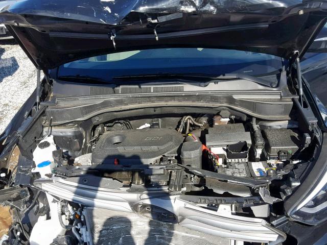 5NMZU3LB0JH064888 - 2018 HYUNDAI SANTA FE S BLACK photo 7