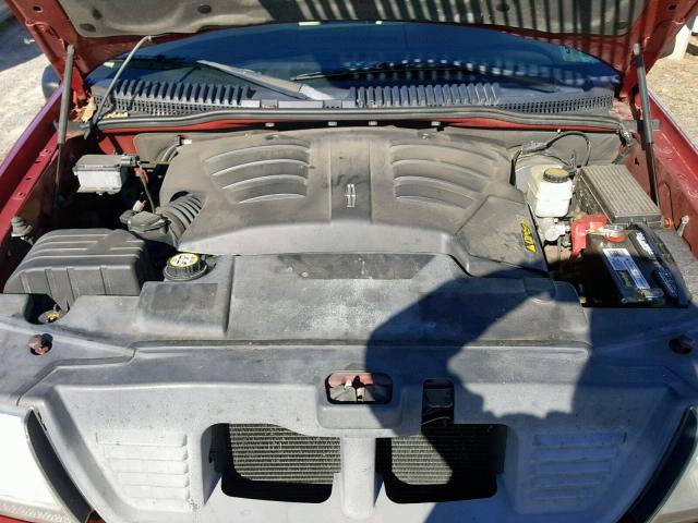 5LMEU68H75ZJ33423 - 2005 LINCOLN AVIATOR 红色 照片 7