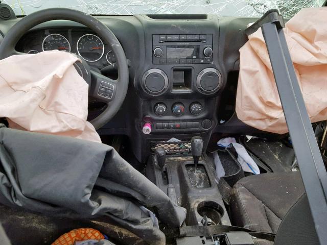 1C4AJWAG6DL546337 - 2013 JEEP WRANGLER S GRAY photo 9