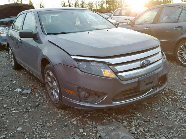 3FAHP0HA7BR135318 - 2011 FORD FUSION SE GRAY photo 1