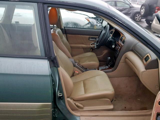 4S3BH6754Y7652726 - 2000 SUBARU LEGACY OUT 绿色 照片 5