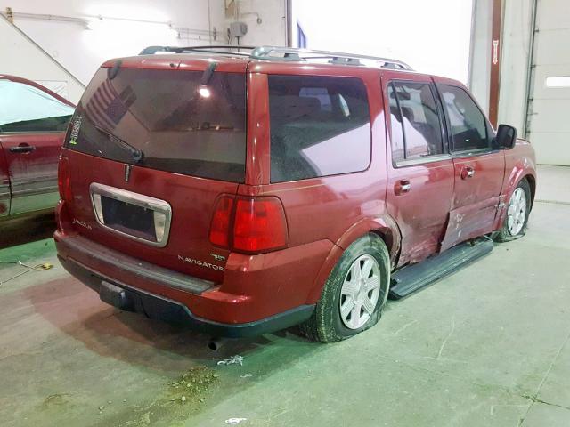 5LMFU28586LJ15410 - 2006 LINCOLN NAVIGATOR Qırmızı foto 4