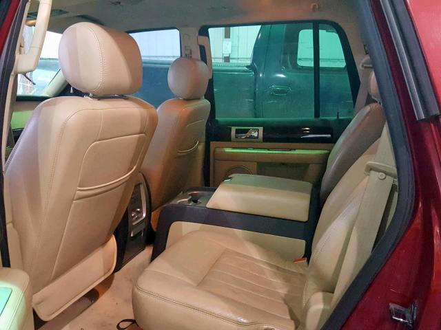 5LMFU28586LJ15410 - 2006 LINCOLN NAVIGATOR Qırmızı foto 6