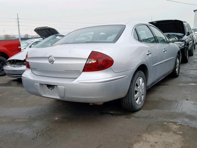 2G4WC532951317004 - 2005 BUICK LACROSSE C GRAY photo 4