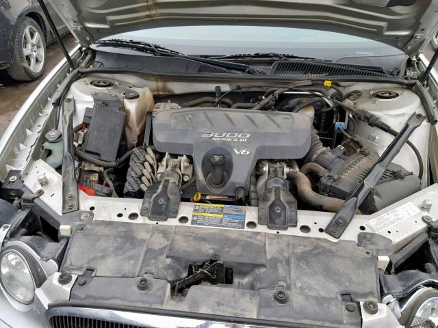 2G4WC532951317004 - 2005 BUICK LACROSSE C GRAY photo 7