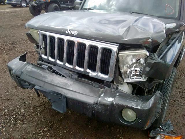 1J8HG58N36C302913 - 2006 JEEP COMMANDER BROWN photo 9