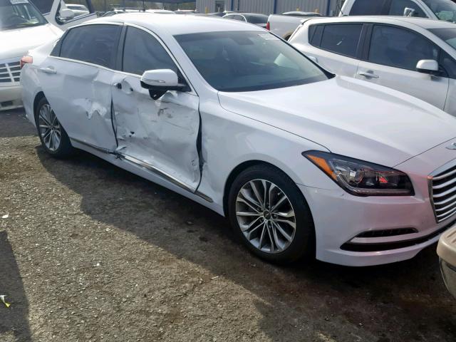 KMHGN4JEXFU049771 - 2015 HYUNDAI GENESIS 3. WHITE photo 1