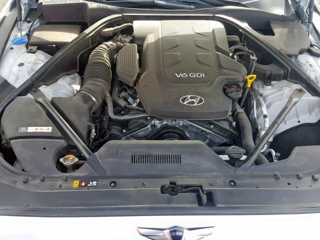 KMHGN4JEXFU049771 - 2015 HYUNDAI GENESIS 3. WHITE photo 7