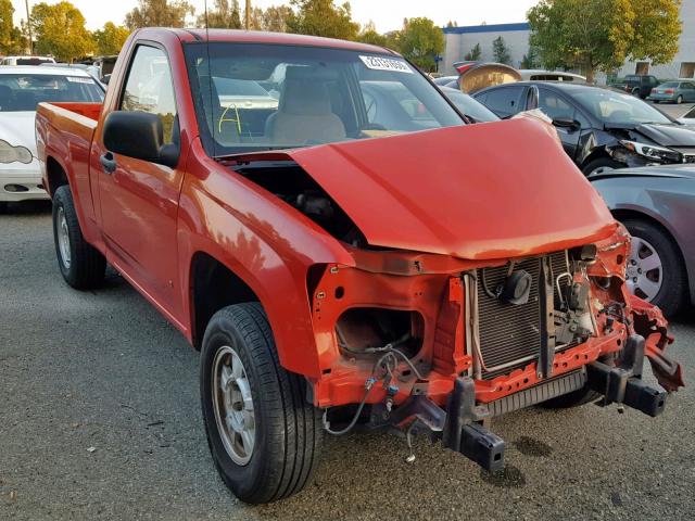 1GCCS148568269571 - 2006 CHEVROLET COLORADO RED photo 1