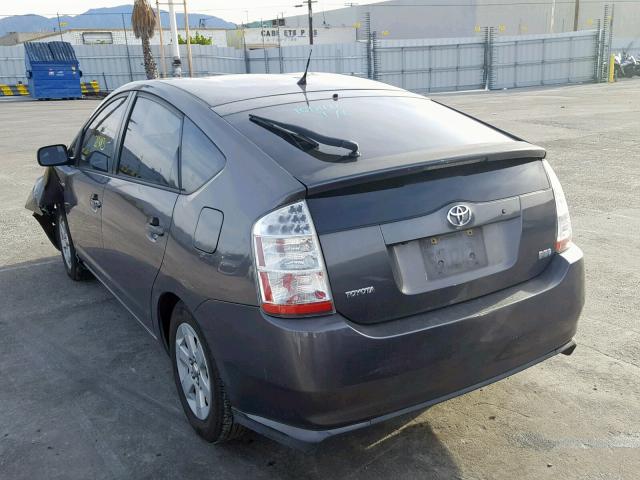 JTDKB20U573217439 - 2007 TOYOTA PRIUS GRAY photo 3