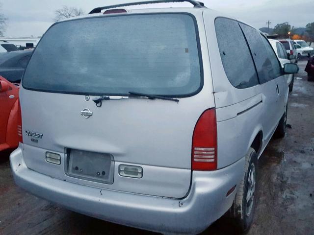 4N2DN11W3TD818702 - 1996 NISSAN QUEST XE BROWN photo 4