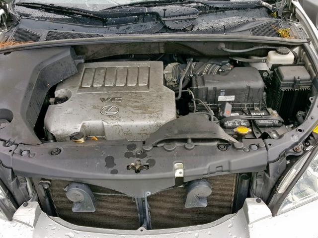 2T2HK31UX8C094983 - 2008 LEXUS RX 350 Srebrny zdjęcie 7