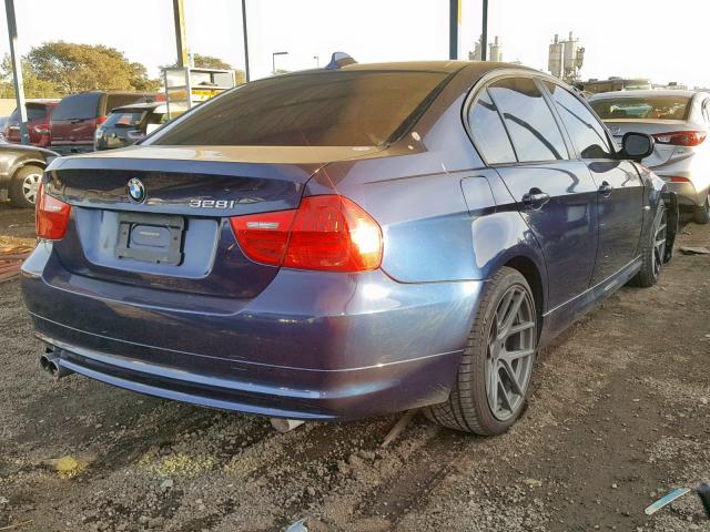 WBAPH5G53BNL80783 - 2011 BMW 328 I SULE BLUE photo 4