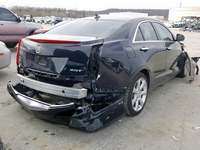 1G6AA5RX0D0176635 - 2013 CADILLAC ATS BLACK photo 4