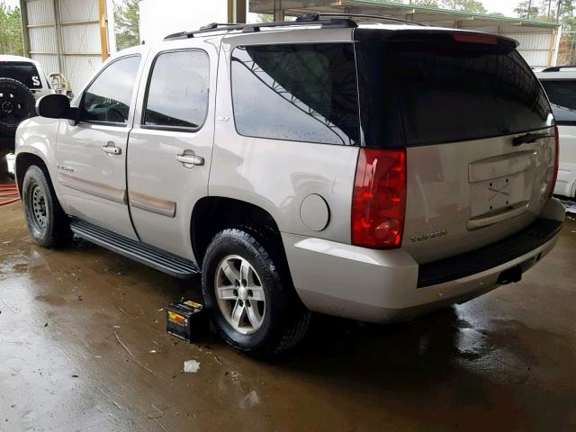 1GKFK13087J139291 - 2007 GMC YUKON GRAY photo 3