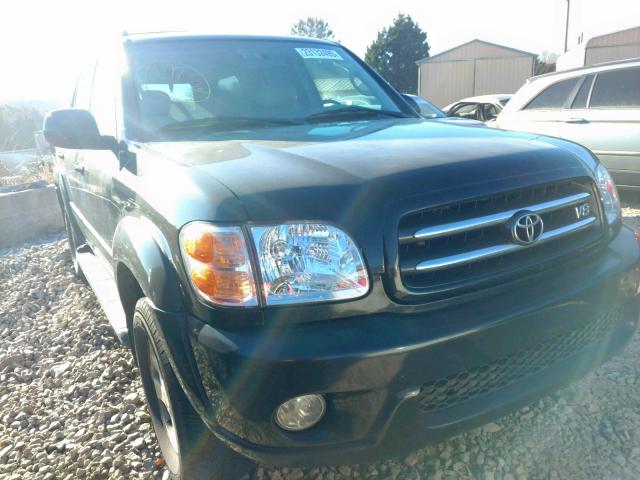 5TDBT48A21S015473 - 2001 TOYOTA SEQUOIA LI BLACK photo 9