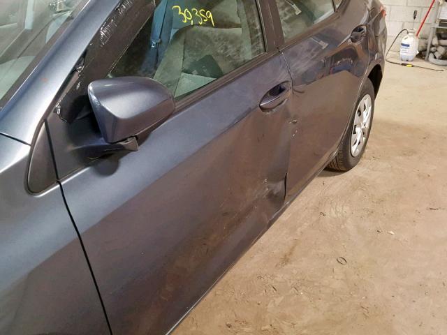 2T1BPRHE4EC227830 - 2014 TOYOTA COROLLA EC 蓝色 照片 9