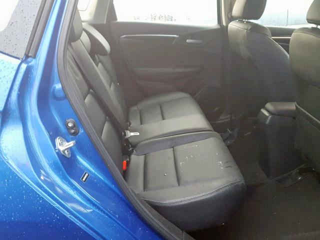 3HGGK5H96GM705628 - 2016 HONDA FIT EX BLUE photo 6