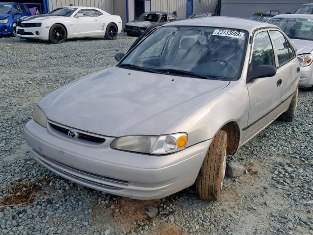 2T1BR12E8XC151116 - 1999 TOYOTA COROLLA VE SILVER photo 2