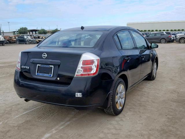 3N1AB61EX8L628063 - 2008 NISSAN SENTRA 2.0 BLACK photo 4